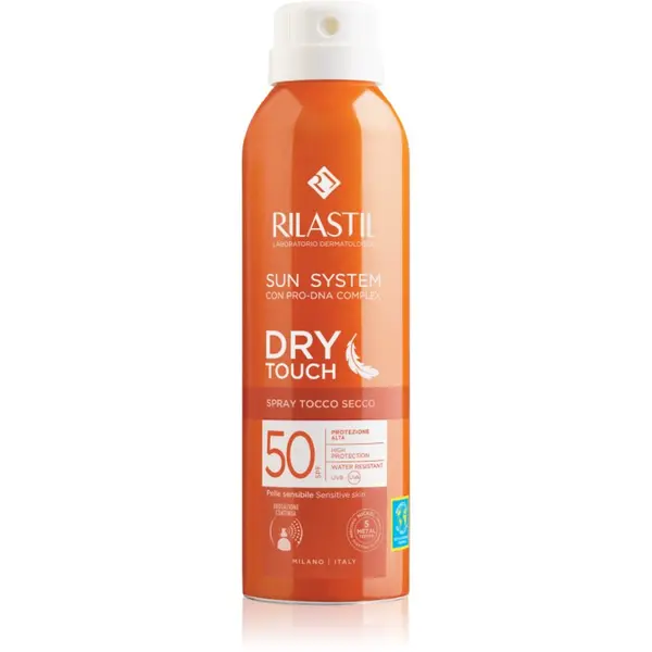 Rilastil Rilastil Sun System Dry Touch слънцезащитен спрей SPF 50 200 мл.