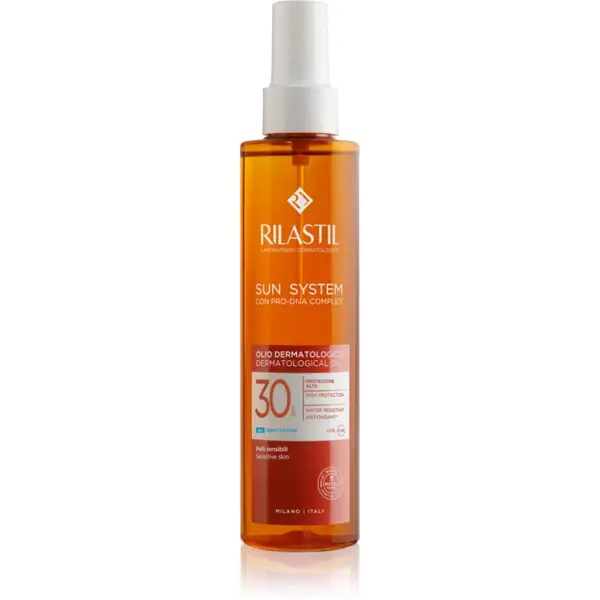 Rilastil Rilastil Sun System хидратиращо масло за загар в спрей SPF 30 200 мл.