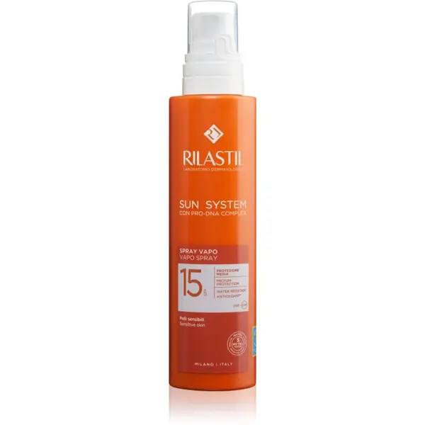 Rilastil Rilastil Sun System лосион за слънце в спрей SPF 15 200 мл.