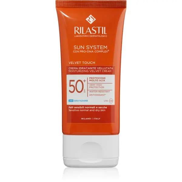 Rilastil Rilastil Sun System Velvet Touch хидратиращ защитен крем SPF 50+ 50 мл.