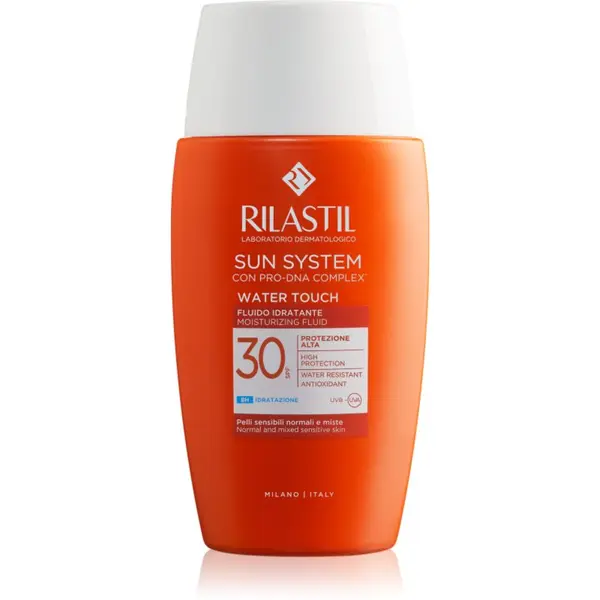 Rilastil Rilastil Sun System Water Touch защитен овлажняващ флуид за тен SPF 30 50 мл.