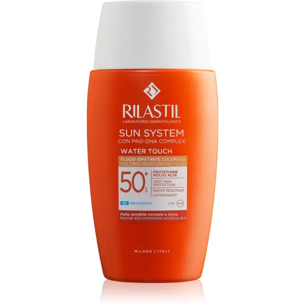 Rilastil Rilastil Sun System Water Touch защитна тонирана течност за лице SPF 50+ 50 мл.