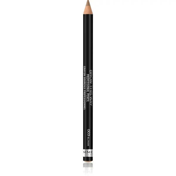 Rimmel Rimmel Brow This Way молив за вежди с четка цвят 003 Blonde 1,4 гр.