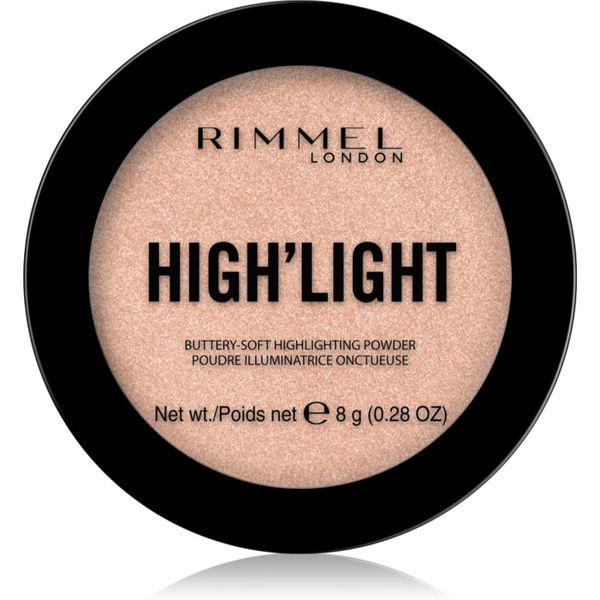 Rimmel Rimmel High'light компактна озаряваща пудра цвят 002 Candelit 8 гр.