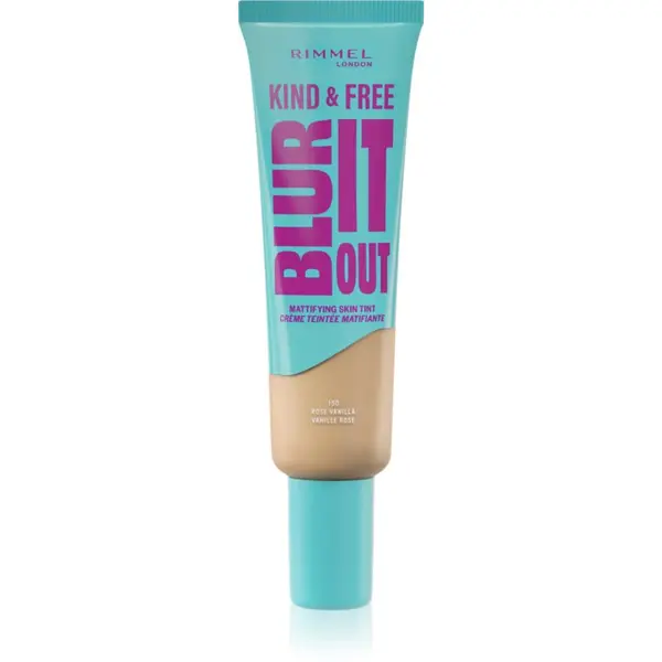 Rimmel Rimmel Kind & Free Blur It Out лек хидратиращ фон дьо тен SPF 20 цвят 150 Rose Vanilla 30 мл.