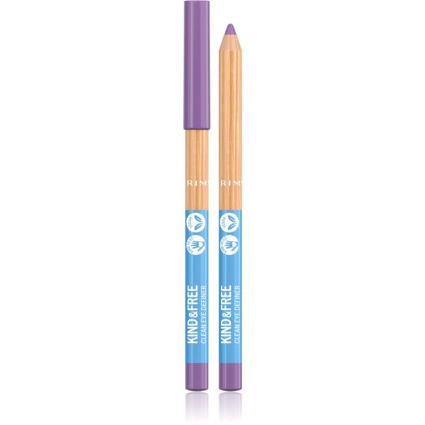 Rimmel Rimmel Kind & Free молив за очи с интензивен цвят цвят 3 Grape 1,1 гр.