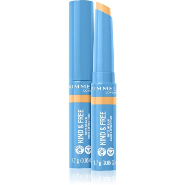 Rimmel Rimmel Kind & Free тониращ балсам за устни цвят 001 Air Storm 1,7 гр.