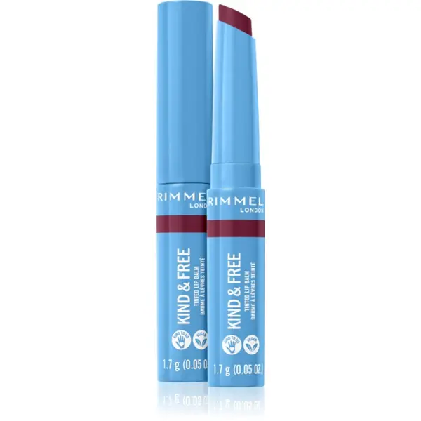 Rimmel Rimmel Kind & Free тониращ балсам за устни цвят 006 Berry Twist 1,7 гр.