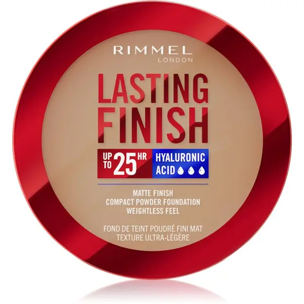 Rimmel Rimmel Lasting Finish 25H компактна пудра SPF 20 цвят 008 Soft Beige 7 гр.