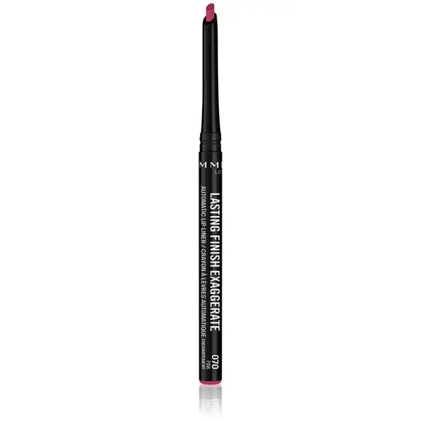 Rimmel Rimmel Lasting Finish Exaggerate автоматичен молив за устни цвят 070 Pink Enchantment 0,25 гр.