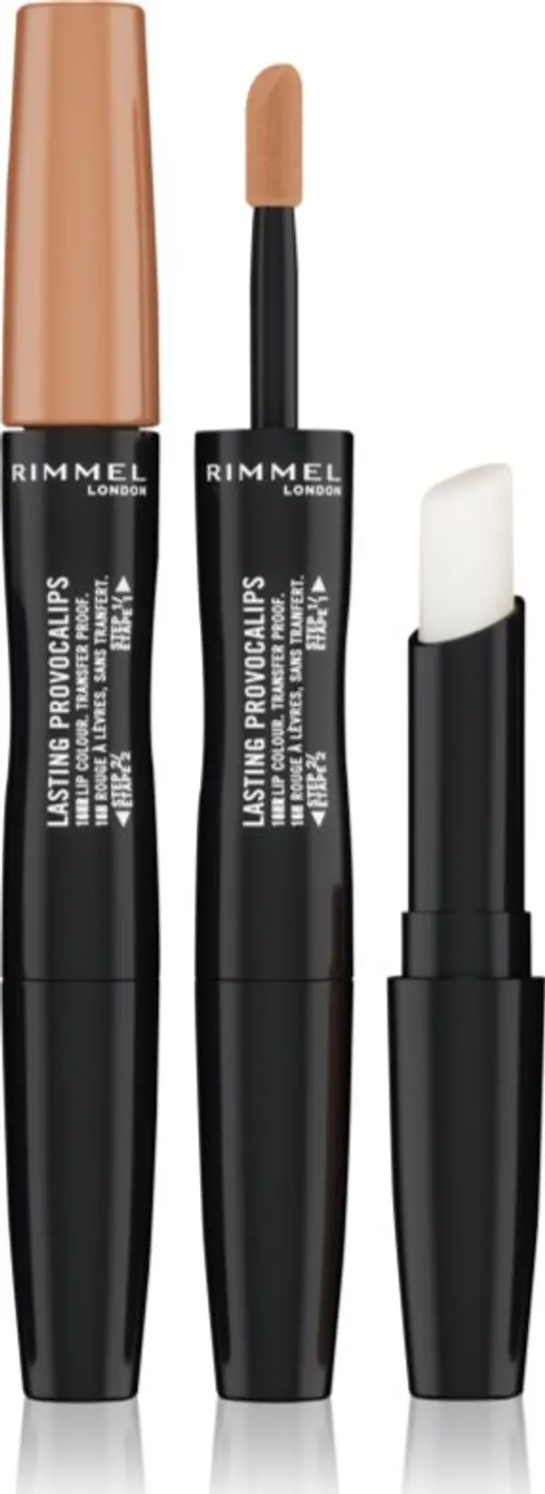 Rimmel Rimmel Lasting Provocalips Double Ended дълготрайно червило цвят 115 Best Undressed 3,5 гр.