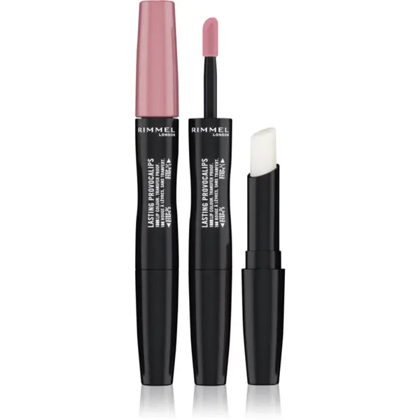 Rimmel Rimmel Lasting Provocalips Double Ended дълготрайно червило цвят 220 Come Up Roses 3,5 гр.