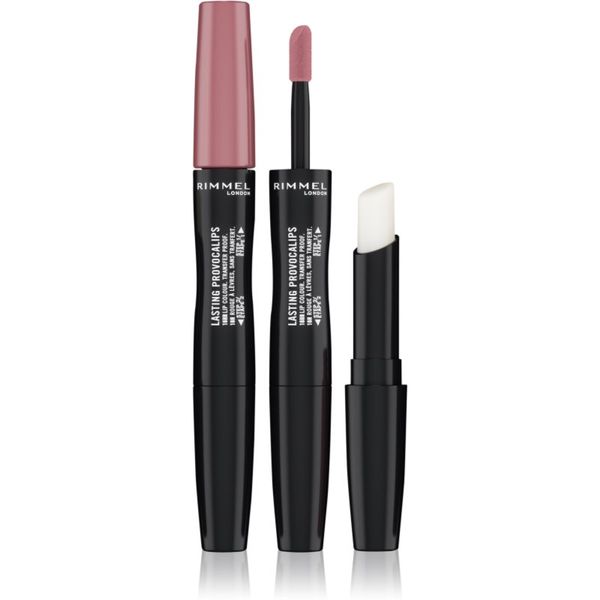 Rimmel Rimmel Lasting Provocalips Double Ended дълготрайно червило цвят 400 Grin & Bare It 3,5 гр.