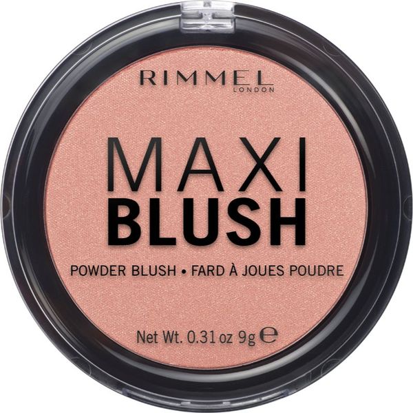 Rimmel Rimmel Maxi Blush руж - пудра цвят 001 Third Base 9 гр.