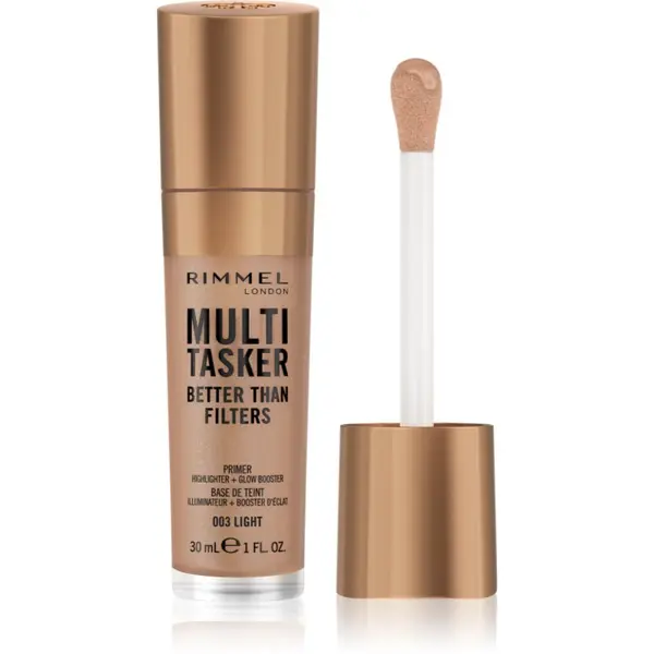 Rimmel Rimmel Multi-Tasker Better Than Filters озаряваща база да уеднакви цвета на кожата цвят 003 Light 30 мл.