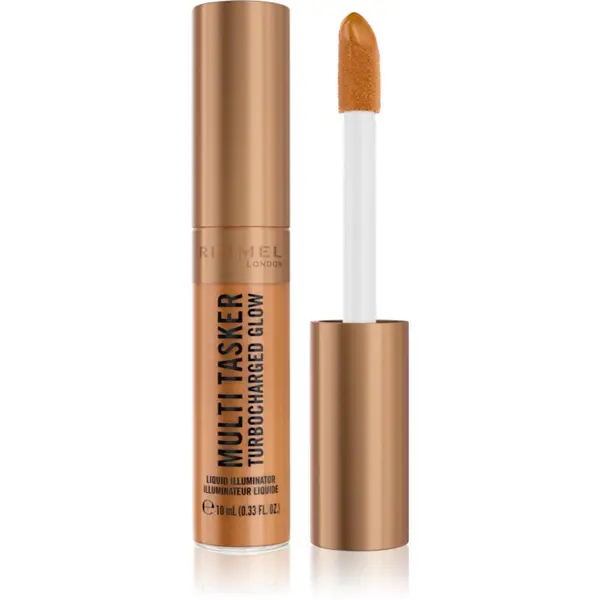 Rimmel Rimmel Multi-Tasker Turbocharged Glow течен хайлайтър цвят 006 It's Giving Glow 10 мл.