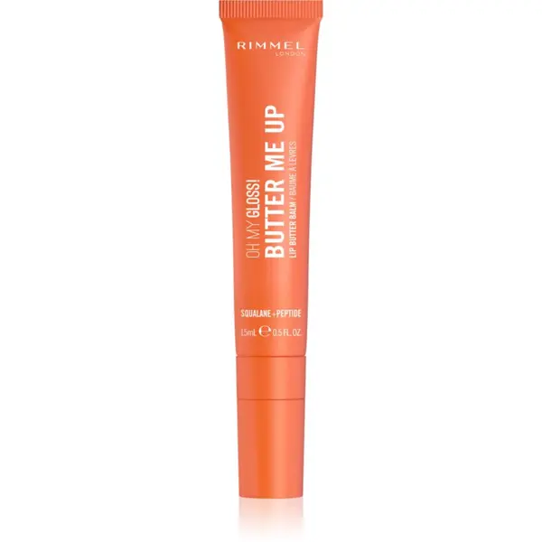 Rimmel Rimmel Oh My Gloss! Butter Me Up хидратиращ балсам за устни цвят 005 Coral Breeze 15 мл.