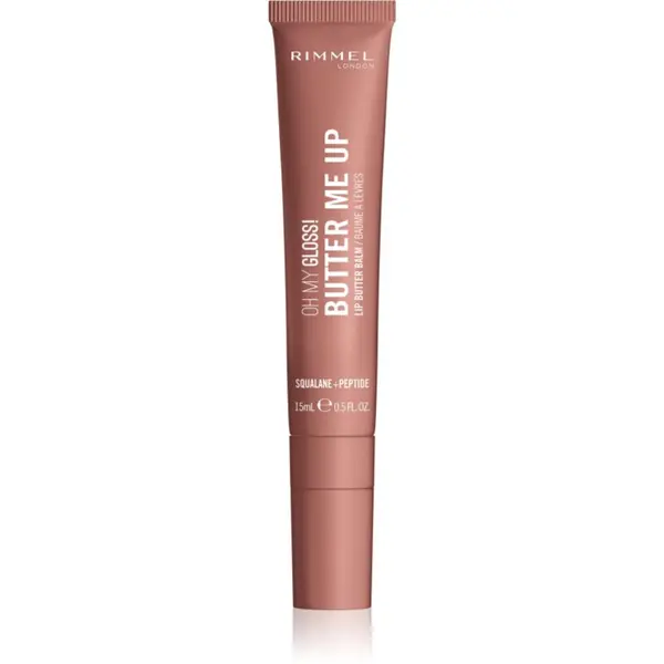 Rimmel Rimmel Oh My Gloss! Butter Me Up хидратиращ балсам за устни цвят 008 Pumpkin Spice 15 мл.