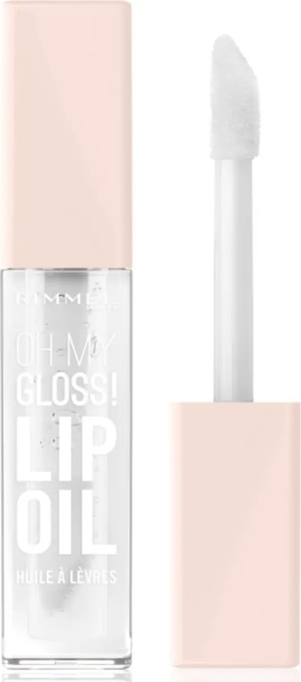 Rimmel Rimmel Oh My Gloss! Lip Oil масло от нар с хидратиращ ефект цвят 000 Clear Cloud 4,5 мл.