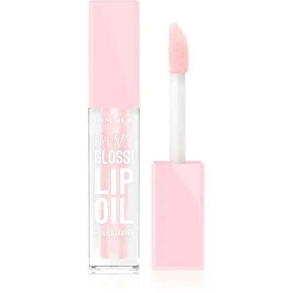 Rimmel Rimmel Oh My Gloss! Lip Oil масло от нар с хидратиращ ефект цвят 005 Pink Sugar 4.5 мл.