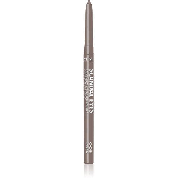 Rimmel Rimmel ScandalEyes Exaggerate автоматичен молив за очи цвят 006 Taupe 0,35 гр.