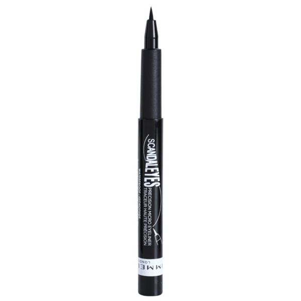 Rimmel Rimmel ScandalEyes Micro течни очни линии водоустойчиви цвят 001 Black 1.1 мл.