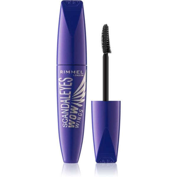 Rimmel Rimmel ScandalEyes WOW Wings спирала за обем и извиване на мигли цвят 001 Black 12 мл.