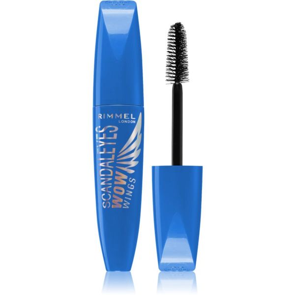 Rimmel Rimmel ScandalEyes WOW Wings водоустойчива спирала за обем и извиване на мигли цвят Black 12 мл.