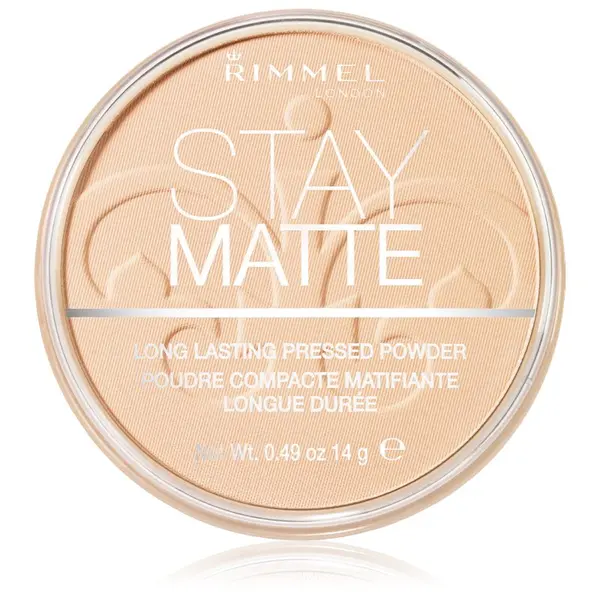 Rimmel Rimmel Stay Matte пудра цвят 001 Transparent 14 гр.