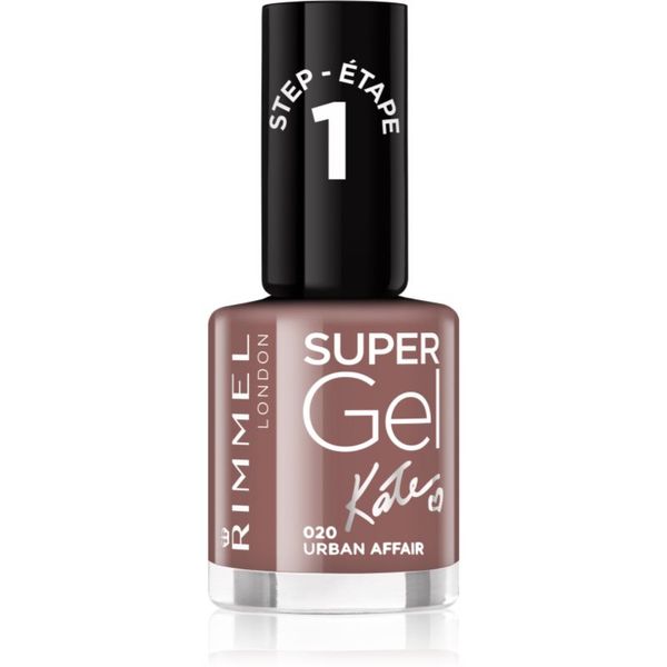 Rimmel Rimmel Super Gel By Kate гел лак за нокти без използване на UV/LED лампа цвят 020 Urban Affair 12 мл.