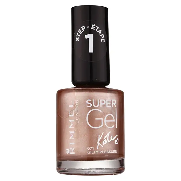 Rimmel Rimmel Super Gel By Kate гел лак за нокти без използване на UV/LED лампа цвят 071 Gilty Pleasure 12 мл.