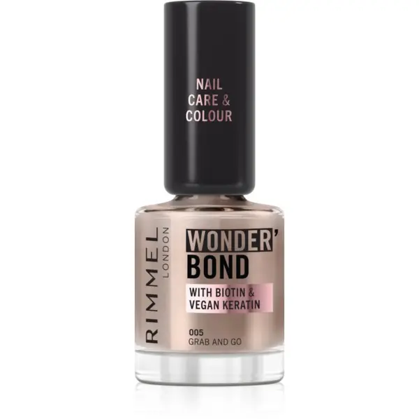 Rimmel Rimmel Wonder'Bond лак за нокти цвят 005 Grab and Go 12 мл.