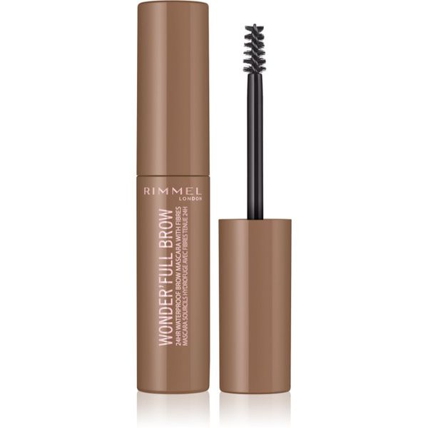 Rimmel Rimmel Wonder'Full Brow спирала за вежди водоустойчив цвят 001 Light 4.5 мл.