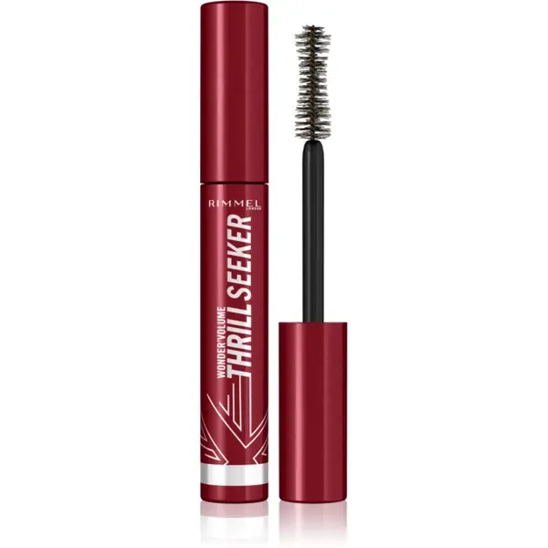 Rimmel Rimmel WonderVolume Thrill Seeker спирала за обем и извиване на мигли цвят Black Brown 8 мл.
