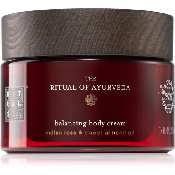 Rituals Rituals The Ritual Of Ayurveda подхранващ крем за тяло 220 мл.