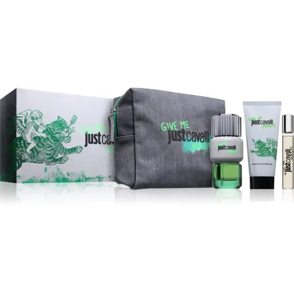 Roberto Cavalli Roberto Cavalli Just Cavalli Give Me Magic For Him подаръчен комплект за мъже