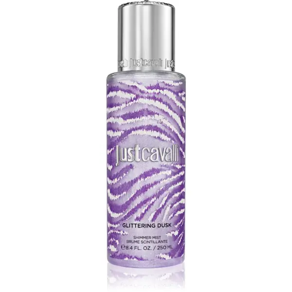 Roberto Cavalli Roberto Cavalli Just Cavalli Glittering Dusk освежаваща мъгла за тяло за жени 250 мл.
