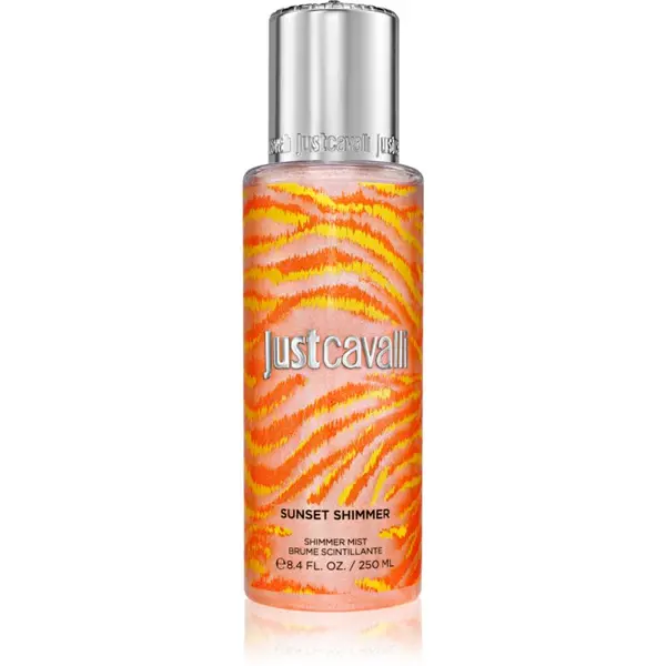 Roberto Cavalli Roberto Cavalli Just Cavalli Sunset Shimmer освежаваща мъгла за тяло за жени 250 мл.