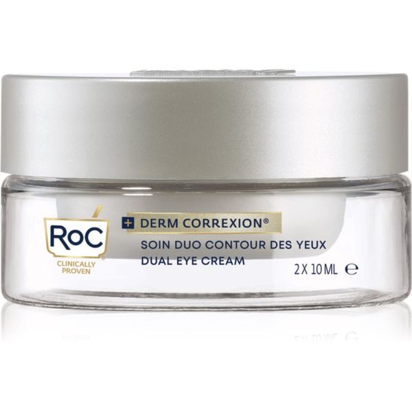 RoC RoC Derm Correxion Dual Eye околоочен крем против бръчки 2 в 1 2x10 мл.