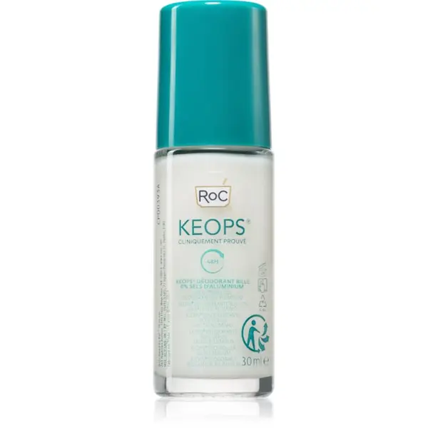 RoC RoC Keops Roll-On Deodorant 0% Aluminium рол-он за чувствителна кожа без парфюм 30 мл.