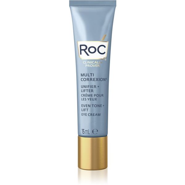 RoC RoC Multi Correxion Even Tone + Lift изглаждащ и озаряващ крем за около очите против бръчки и тъмни кръгове 15 мл.