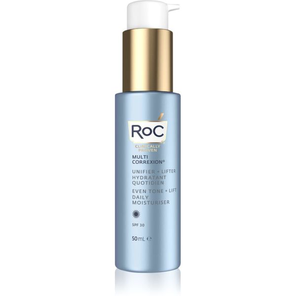 RoC RoC Multi Correxion Even Tone + Lift стягащ дневен крем за равномерен тен на кожата SPF 30 50 мл.