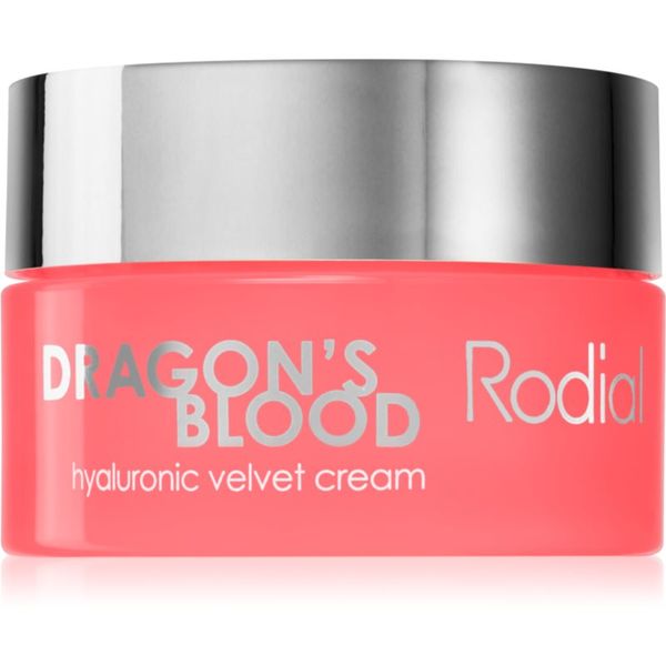 Rodial Rodial Dragon's Blood Hyaluronic Velvet Cream хидратиращ крем за лице с хиалуронова киселина 10 мл.