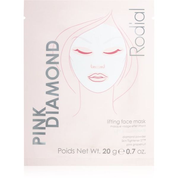 Rodial Rodial Pink Diamond Lifting Face Mask лифтинг платнена маска за лице 1 бр.
