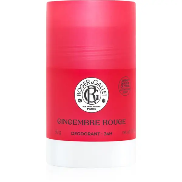 Roger & Gallet Roger & Gallet Gingembre Rouge дезодорант-стик без съдържание на алуминиеви соли за жени 50 гр.