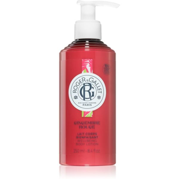 Roger & Gallet Roger & Gallet Gingembre Rouge парфюмирано мляко за тяло за жени  250 мл.