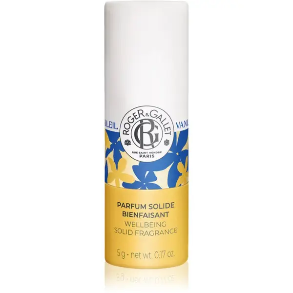 Roger & Gallet Roger & Gallet Vanille Soleil Wellbeing Solid Fragrance твърд парфюм за жени 5 гр.