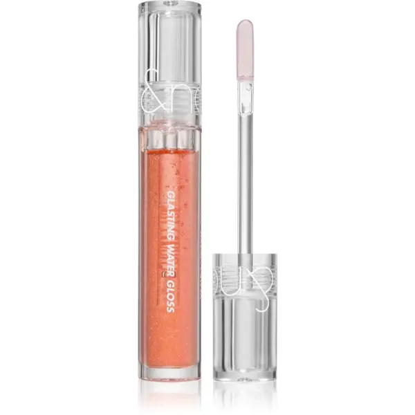 rom&nd rom&nd Glasting Water Gloss блестящ гланц за устни с блясък цвят #01 Sanho Crush 4.3 гр.