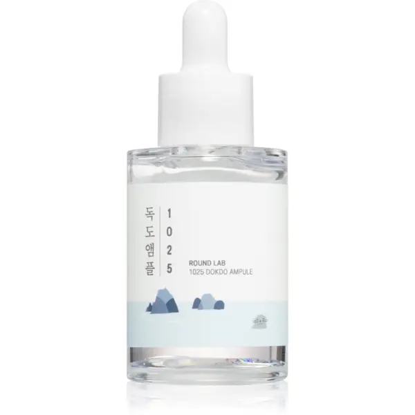 ROUND LAB ROUND LAB 1025 Dokdo Ampoule интензивен хидратиращ серум за лице с успокояващ ефект 45 гр.