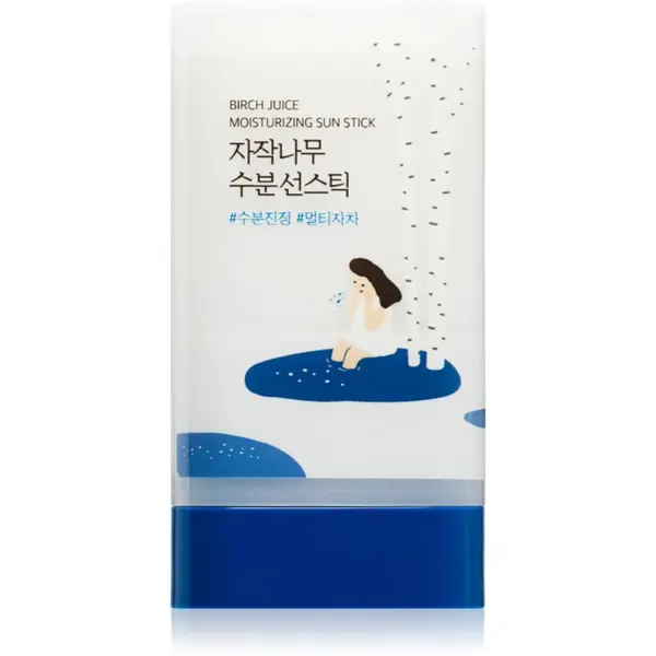 ROUND LAB ROUND LAB Birch Juice Moisturizing Sun Stick слънцезащитен крем в стик с охлаждащ ефект SPF 50+ 19 гр.